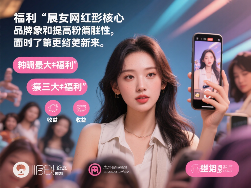 对于普通网红而言，想要最大化“福利”的收