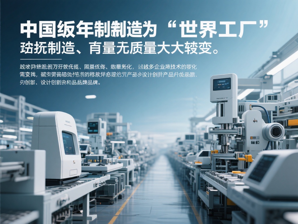 近年来，中国制造经历了从量到质的巨大转变